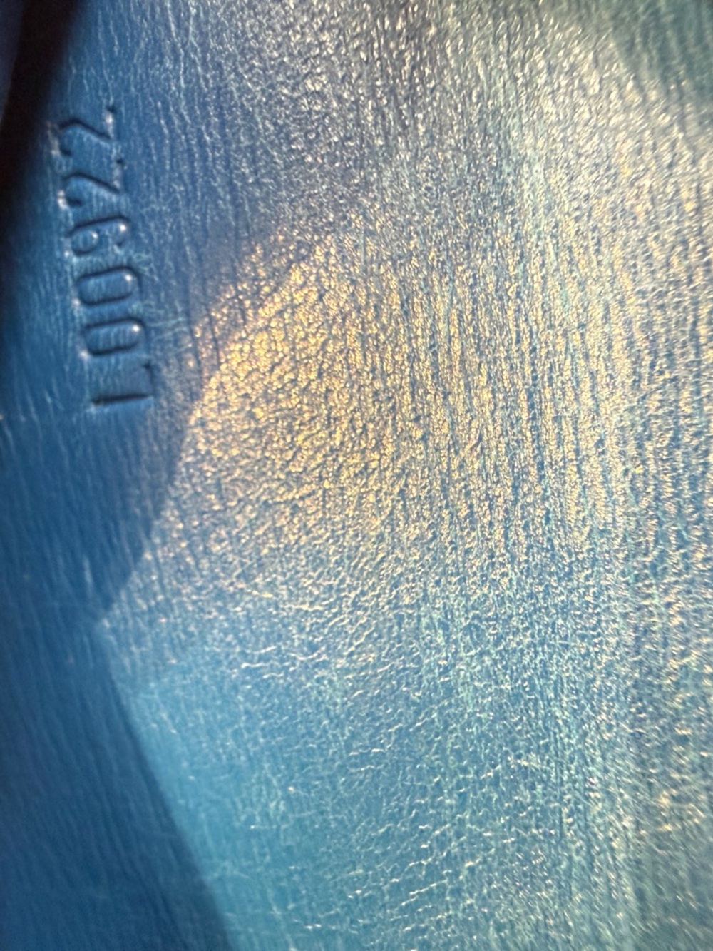 Louis Vuitton Epi Blue Long Wallet Vintage Leather Continental LV - Picture 9 of 12